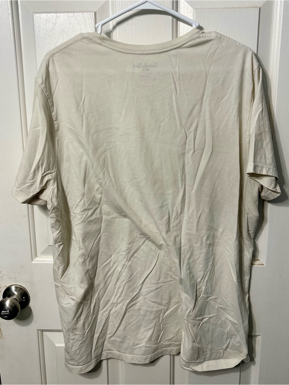 Fender Cream Short-Sleeve Logo Tee with Sunset Graphic - Picture 2 of 3